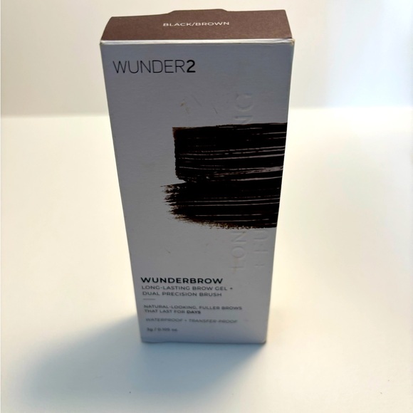 Other - Wunder2 Black/Brown Long-Lasting Brow Gel